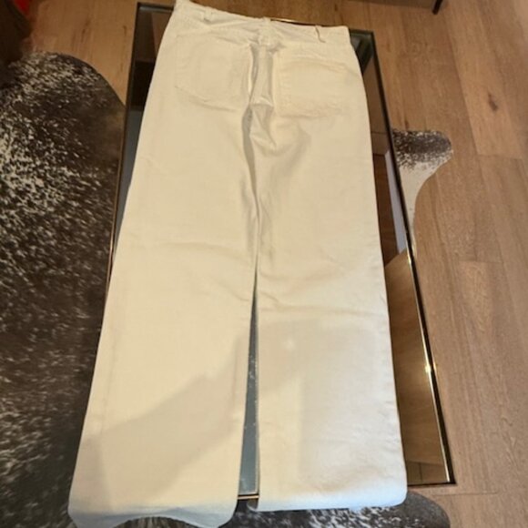 Pre-Loved Nili Lotan Smith Off-White/Cream Jeans - Size 25 - Picture 5 of 6